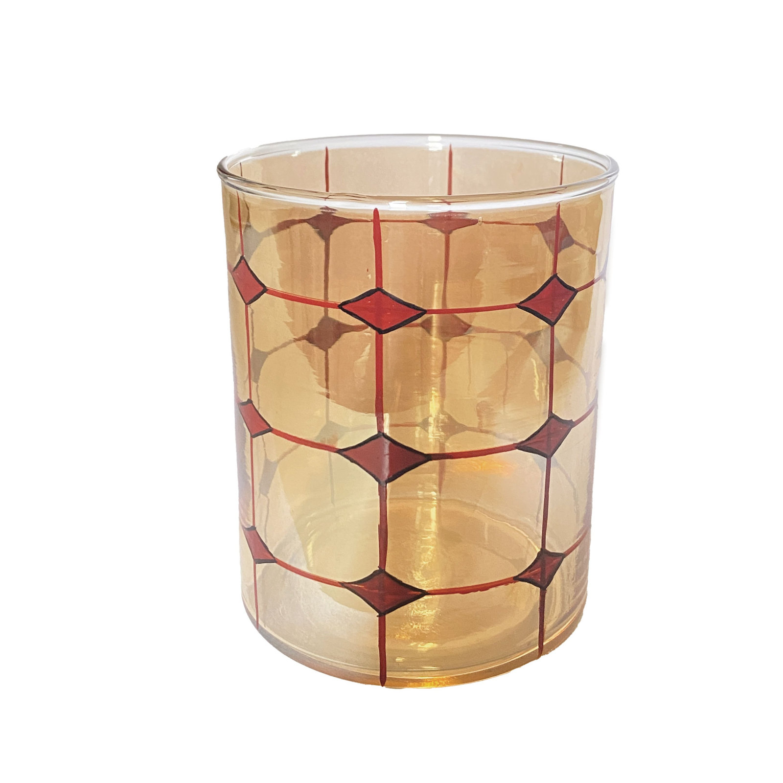 Hand-Blown Glass Votive Holder