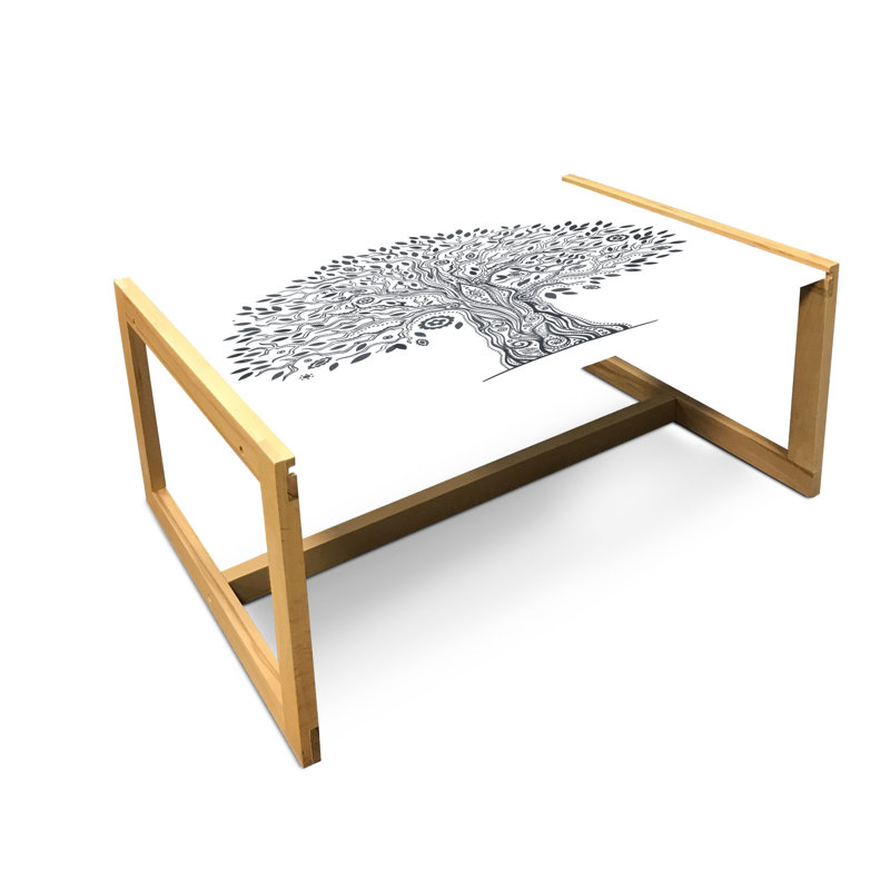Jahida Sled Coffee Table, 90cm H x 62cm W x 40cm D