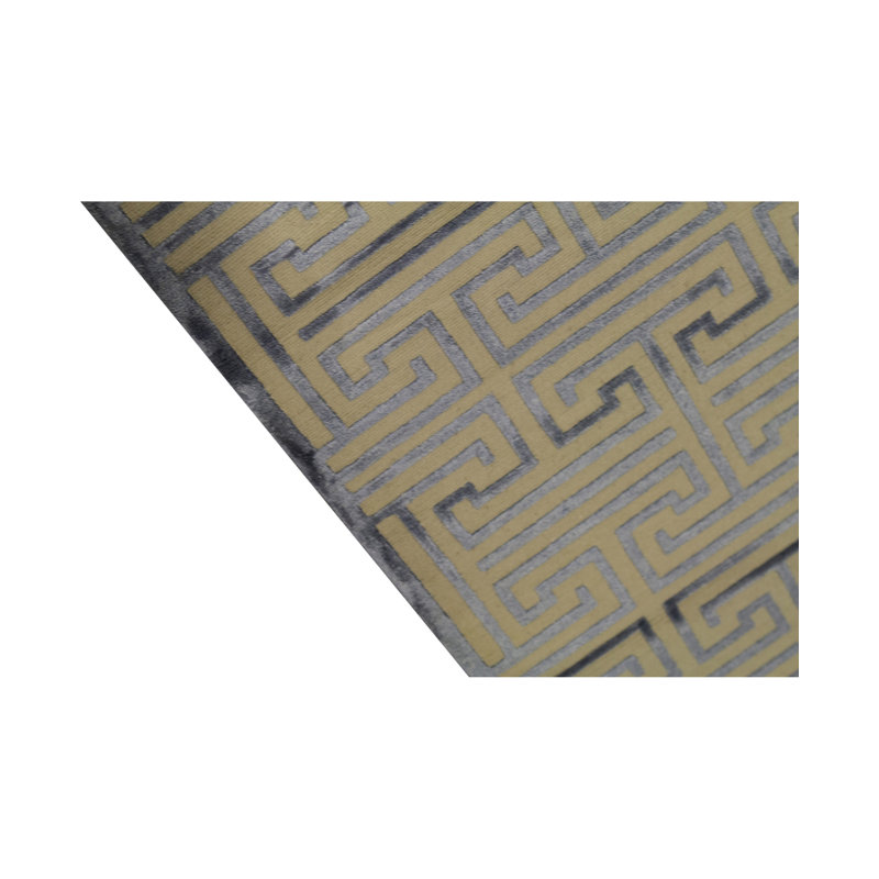 Hand Knotted Cotton Geometric Area Rug