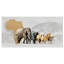 «Big 5 Animals in Afrique», impression sur toile tendue-1582942766