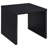 Canyon Black  Square Side End Table