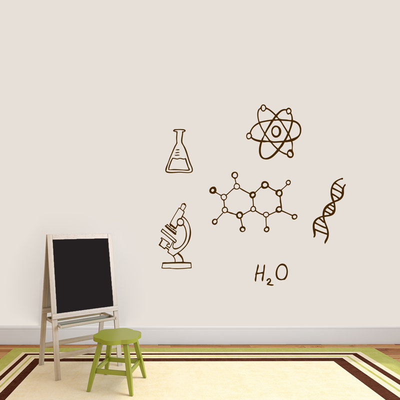 Adhésif décoratif chimie, Brun chocolat