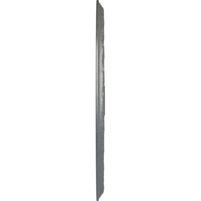Endurathane Juniper Ceiling Medallion, 36"OD x 1 1/2"P (Fits Canopies up to 7"), Hand-Painted Platinum Finish, Platinum