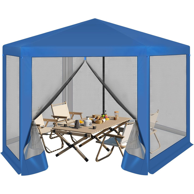 Bruckner 4 x 3m Metal Dome Gazebo