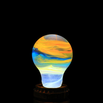 1.5 Watt (1 Watt Equivalent), A60 LED, Non-Dimmable Light Bulb, Warm White (6000K) E26/Medium (Standard) Base