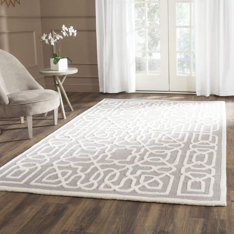 Tapis en laine touffeté à la main Cannen, Rectangle 6 pi x 9 pi