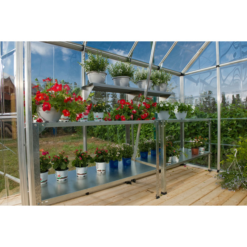 Palram - Canopia Galvanized Steel Potting Bench