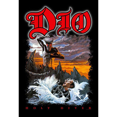 Dio Holy Diver, impression sur affiche encadrée