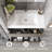 Lasette 42 inch Fully Assembled Single Floating Bathroom Vanity with Solid Surface Sink-1219511764