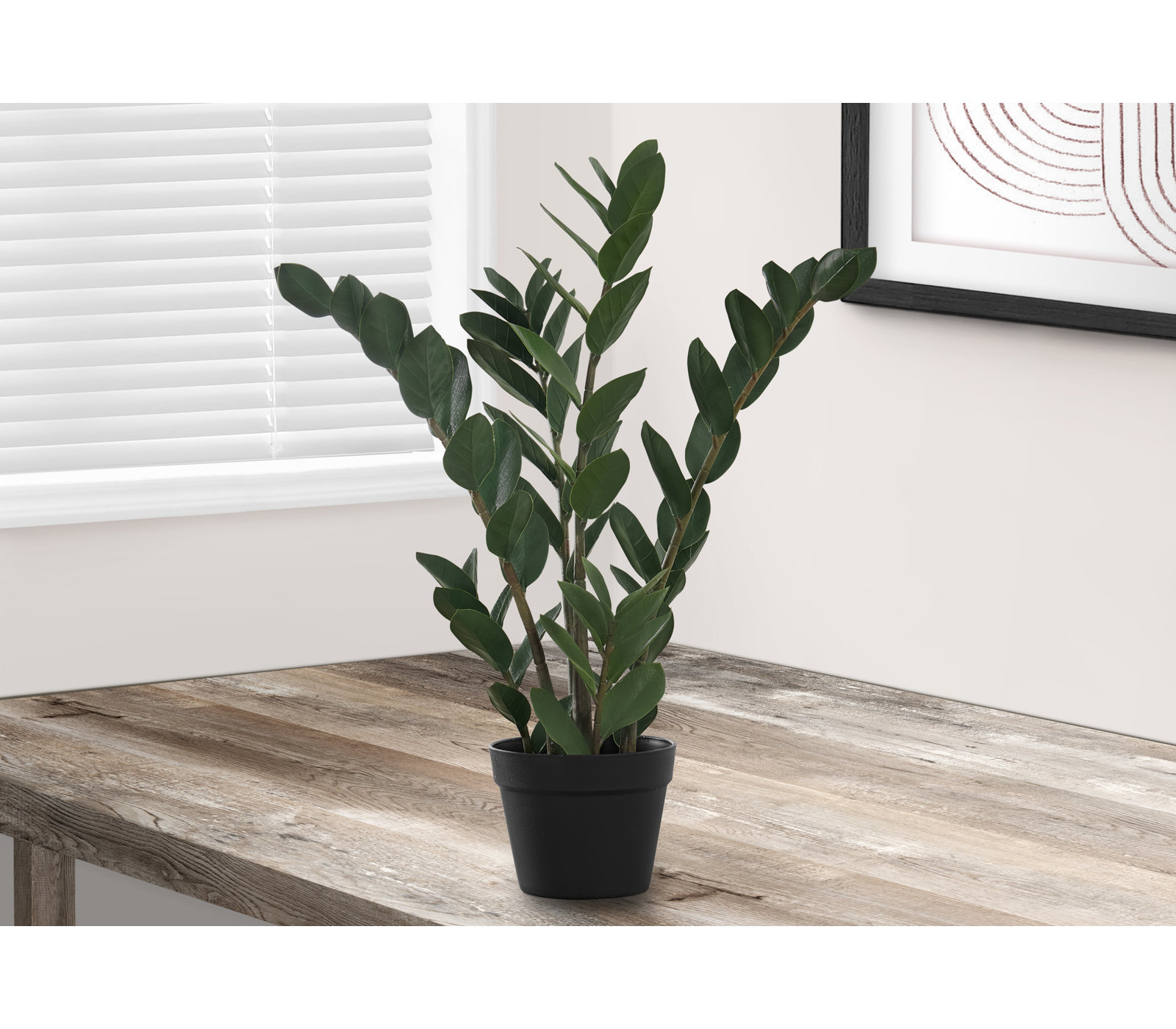 Kilbourne 29'' Faux ZZ Tree in Polyethylene (Pe) Pot