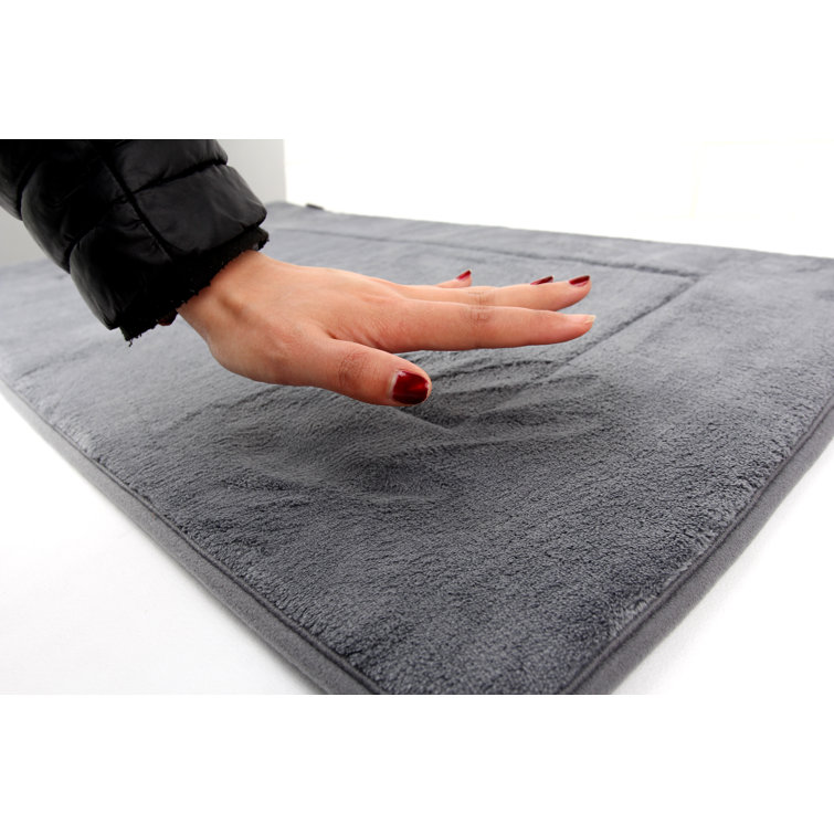 Shop Marshmallow 24x72 Bath Rug Grey, Bath Linens