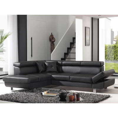 Lisbona 5 Seater Faux Leather Sofa Bed