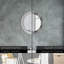 Huldar Glass Flat Wall Mirror