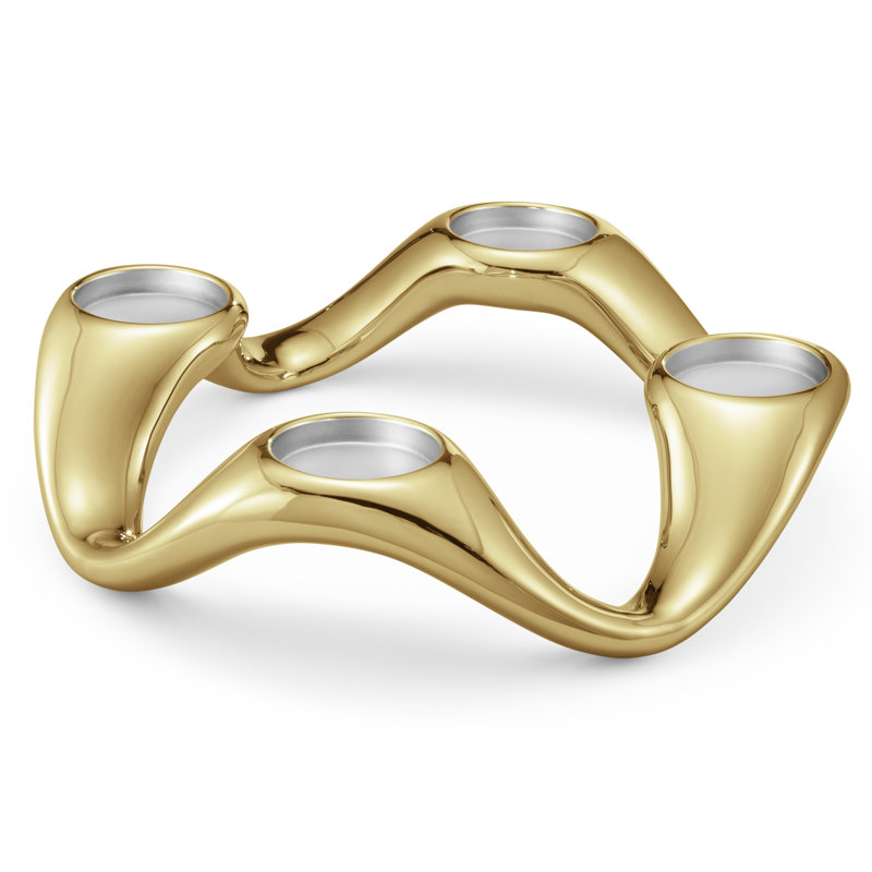 Cobra Round Candleholder