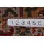 Geometric Wool Traditional Oriental Runner Rug 3x8