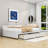 Full / Double Daybed With Two Drawers-97825746