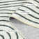 Celeta Washable Abstract Japandi Rainbow Striped Black Area Rug - Colorful Modern Carpet for Living Room, Bedroom, or Office Decor