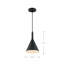 Luminaire suspendu conique à 1 lumière Laroche-1361462288-1361462289