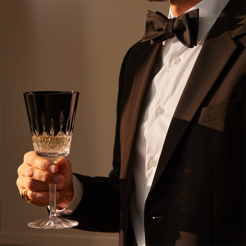Waterford Lismore Black Goblet, 14.37 Oz.