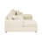Corduroy 4 - Seat Double Chaise Sectional , Engineered Wood Frame, Rectangular Seats, And U Shaped Setup For Relaxation 3 Piece 4, Foam Filled, Streamlined Design, Cushions-2103774675