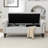 59" Wide Upholstered Storage Bench with Solid Wood Legs & Nailhead Trim-1495374260