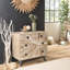 Casavant Solid Wood 80 cm W Chest of 4 Drawers