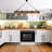 Eamor 5 - Light Kitchen Island Square / Rectangle Chandelier