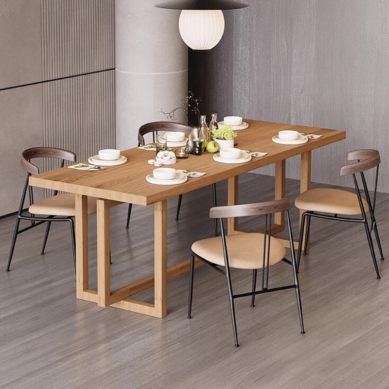 Table de salle à manger Nordic, H 29,53 po x L 62,99 po x l 29,53 po