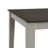 Badgery 5-Piece Solid Wood Dining Set with Fabric Upholstered Chairs-118852804