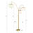 Bidal 78'' H 3-Light Arc Floor Lamp-2021016554