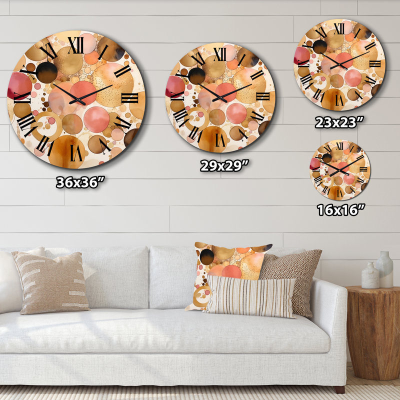 Horloge murale Afro, Petit