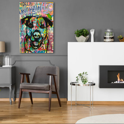 «Unchained» par Dean Russo Studios, verre acrylique Wal Art
