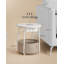 Nychelle Cross Legs End Table with Built-In Outlets-690201800