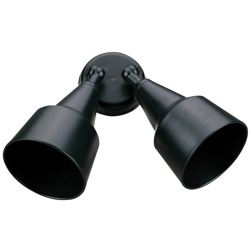 Lamagna Outdoor Security Flood Light, Black