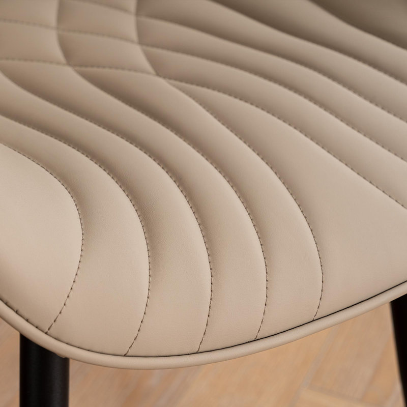Comfortable Padded Dining Chairs with Back Easy Assembly Upholstered Side Chair, Accent Chairs for Kitchen, Dining Room