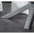 Hadubert Teak Solid Wood Top Metal Base Dining Table