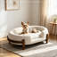 Canapé en tissu pour animaux avec coussin moelleux