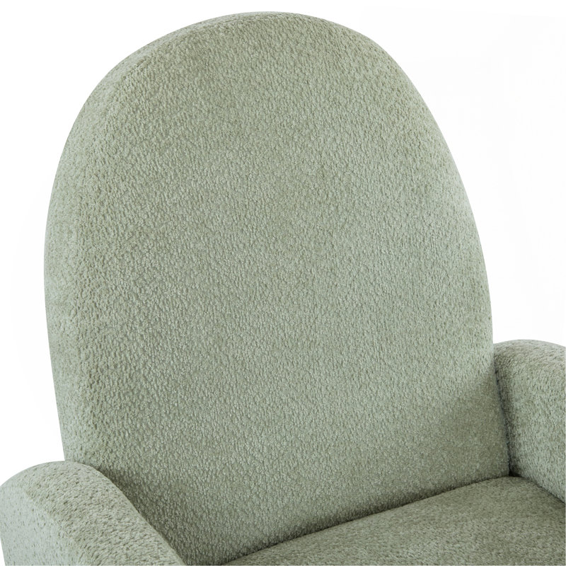 Fauteuil inclinable et pivotant 360 °, Vert clair