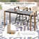 Rectangular Outdoor Bar Table