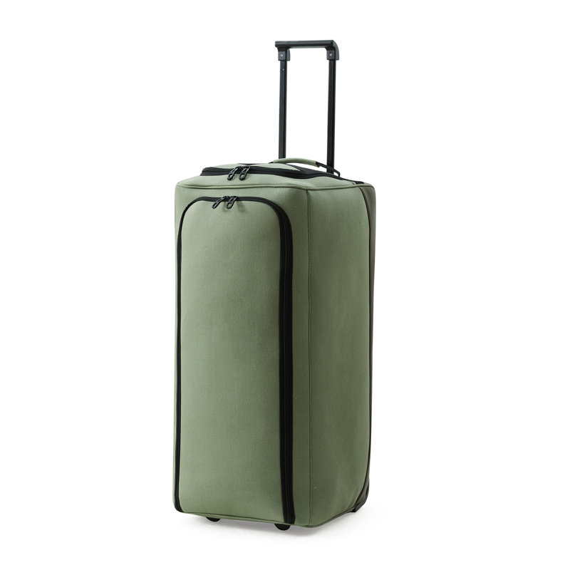 Fabric Laundry Hamper, Green
