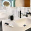 12 x 4 Crystal Sand Marble Polished Cove Tile Trim-72368143