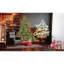Arbre de Noël 4 pieds pleine forme avec 150 lumières UL - branches mixtes PE / PVC, 673 pointes, base large pour les espaces spacieux, structure à charnières, support en métal stable-1816508328