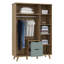 Vankka Manufactured Wood Wardrobe-110967276