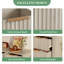 Armoire de rangement 47 "à 3 tiroirs et 2 portes, armoire de buffet moderne pour le salon, la cuisine, le vestibule, la console de bar avec tablettes réglables, chêne naturel-2023838344