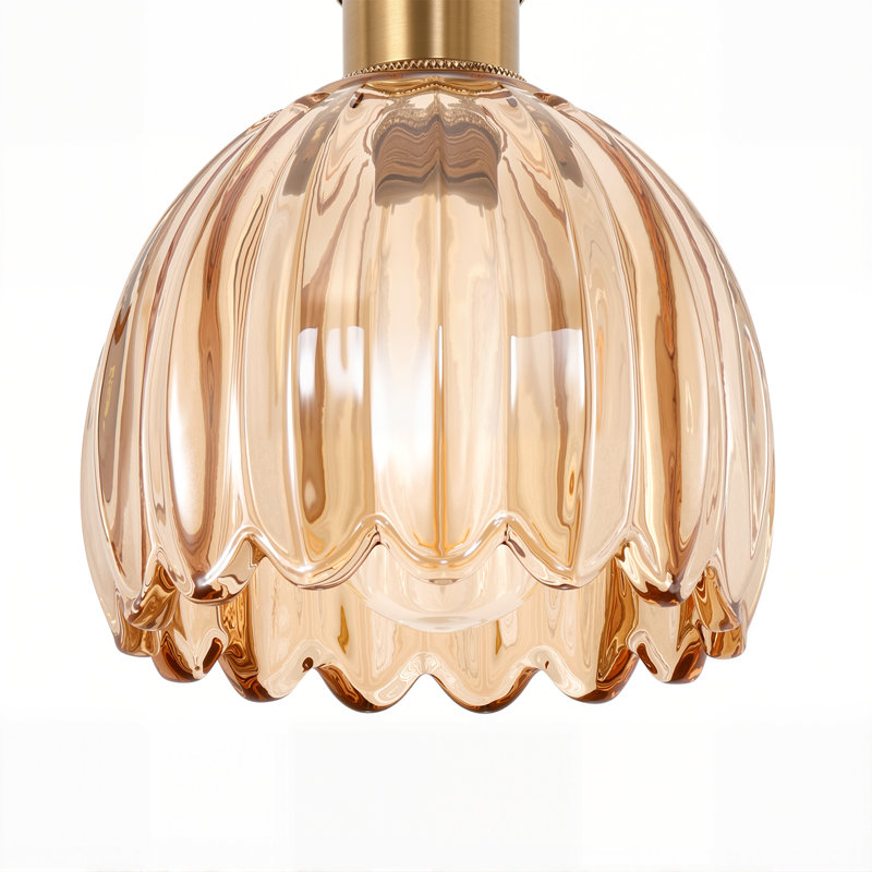 Aldegonde Battery Operated Armed Wall Sconce With Tulip Glass Shade, Remote Control Sconces
