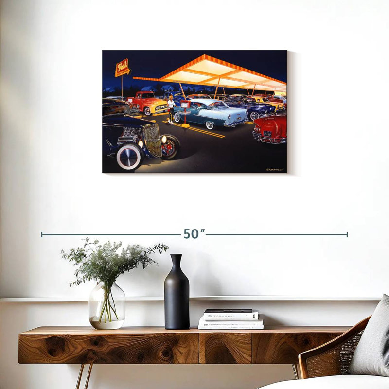 Mehar Ted's Drive-In, 20" H x 30" W