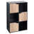 Black/Oak