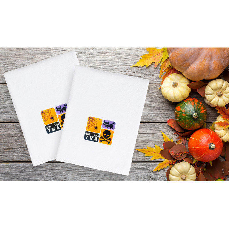Spooky Luxury Turkish Cotton Hand Towel