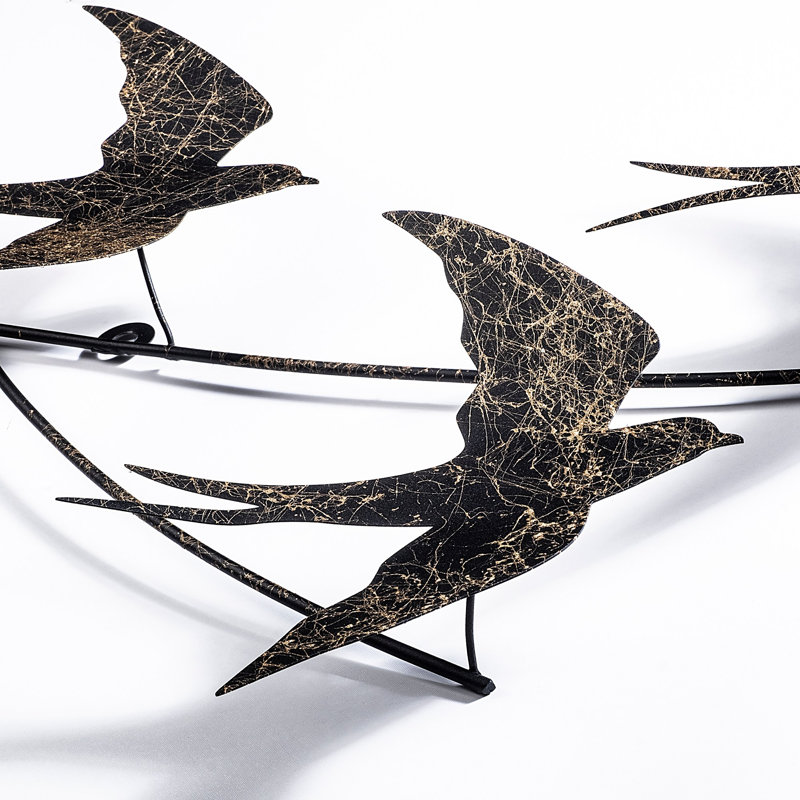  3 Flying Birds Decorative Wall Decor