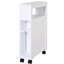 Armoire de rangement roulante pour salle de bain étroite-965641341